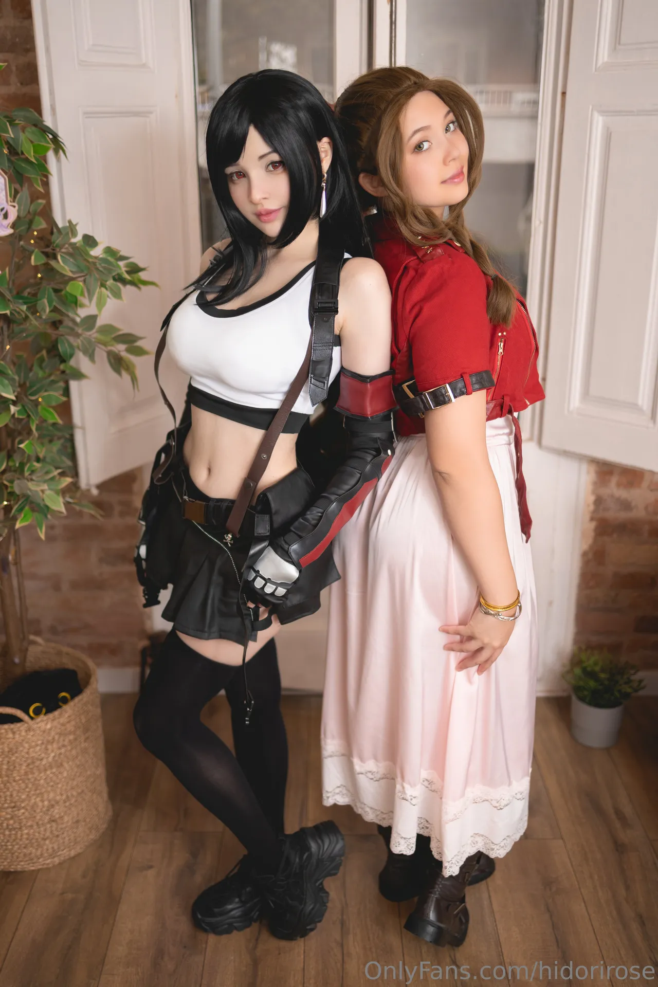 Hidori Rose &amp; Virtual Geisha - Tifa &amp; Aerith-erohere4.webp